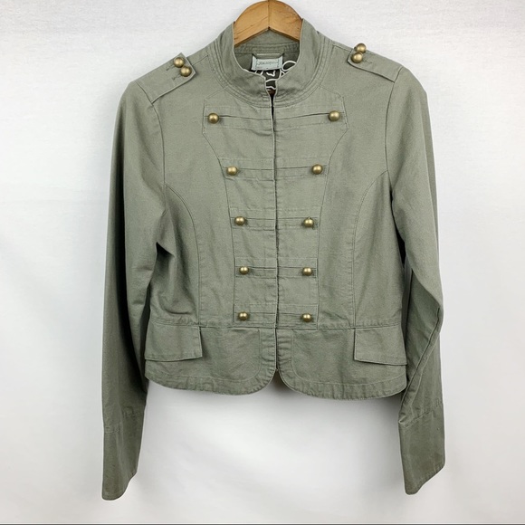 Periscope Jackets & Blazers - Periscope Soldier Style Jacket Army Green